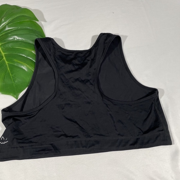 NEW BEYOND YOGA [ PLUS‎ 3X ] High Neck Racer Back Sports Bra in Black - Picture 6 of 11